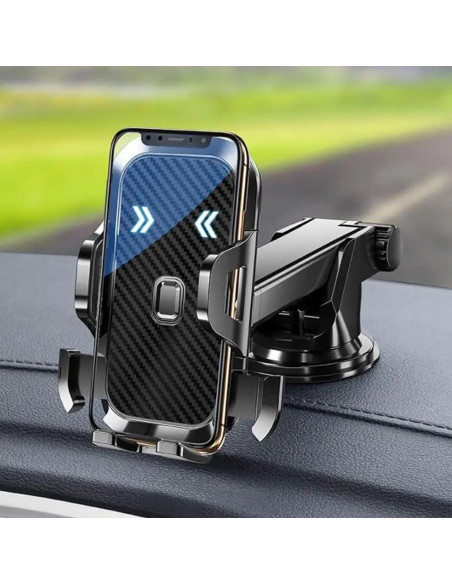 Soporte para Teléfono de Coche Genérico con Rotación 360