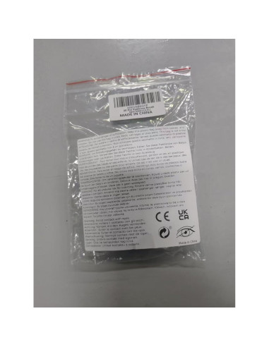 20 Cepillos Micro para Cejas CANIPHA con Tapa y 2 Tamaños