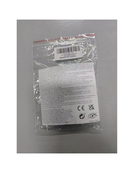 20 Cepillos Micro para Cejas CANIPHA con Tapa y 2 Tamaños