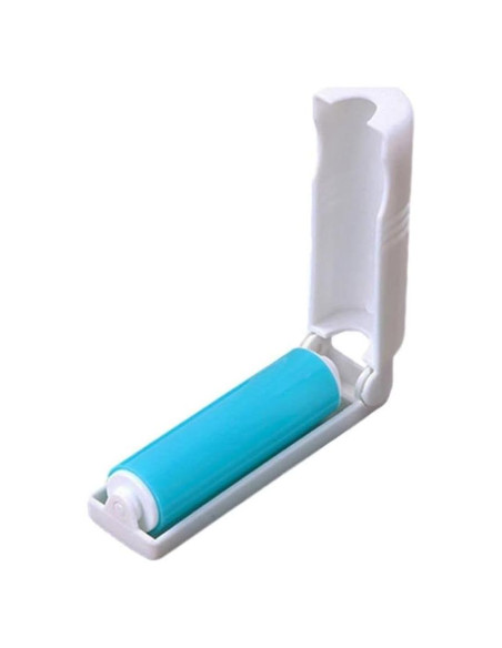 Rodillo de Pelusa Reutilizable Seadiquiet Azul Plegable 10 cm