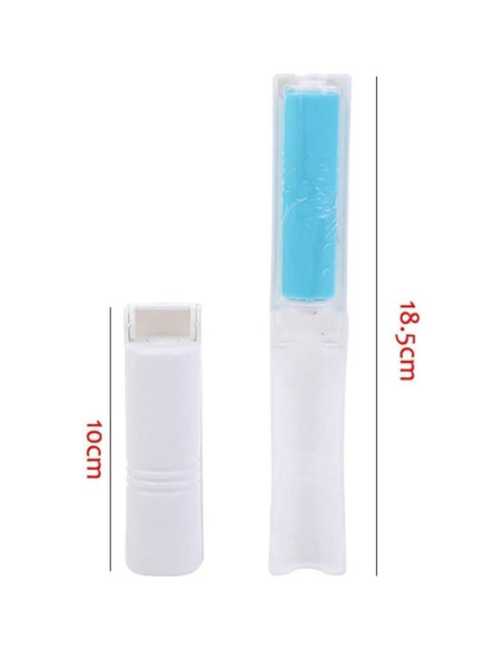 Rodillo de Pelusa Reutilizable Seadiquiet Azul Plegable 10 cm