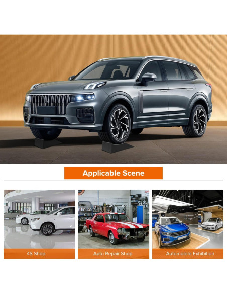 Rampas de Coche Donext 6 Toneladas para Vehículos de Bajo Chasis