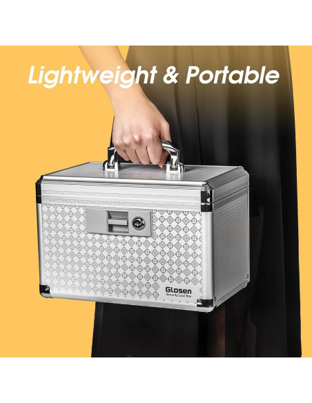 Caja de Seguridad para Medicamentos Glosen Mediana 30.5x19.5x20cm