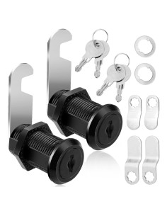 Cerraduras de Cajón KALIONE 1.5" con Llaves - 2 Piezas