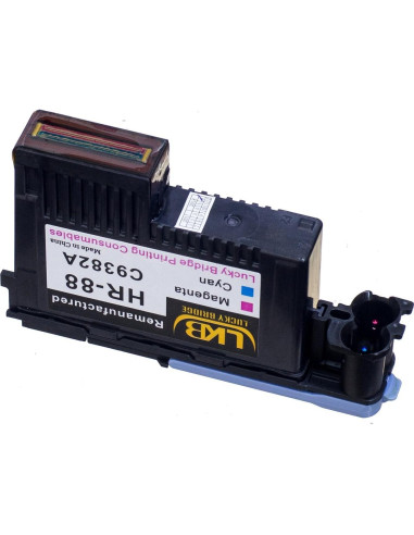 Cabezal de Impresión Remanufacturado HP88 Cian/Magenta C9382A
