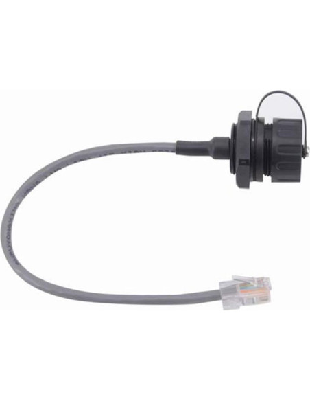 5 Conectores RJ45 Impermeables M25 Cat5e para Red Exterior