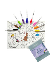 Alfombrilla de Dibujo HeyDoodle A3 Animales Australianos