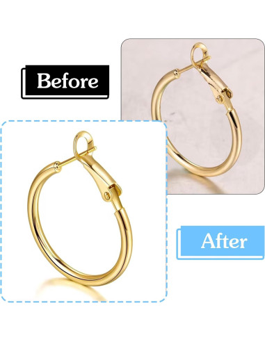 Paquete de 4 paños de pulido de joyas Quilax 20x20 cm