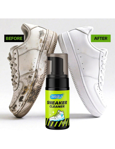 Kit de Limpieza de Zapatos X-SMILE 4 Piezas para Ante y Cuero