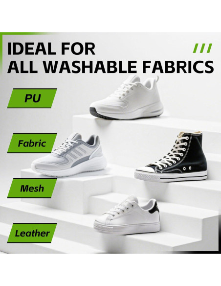 Kit de Limpieza de Zapatos X-SMILE 4 Piezas para Ante y Cuero