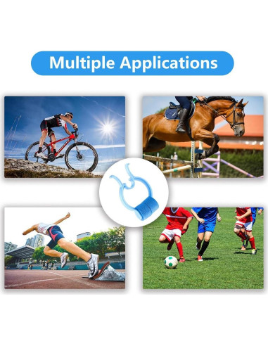 20 Clips Parar Sangrado Nasal YXCCSE - Espuma Suave, 6.5x4 cm