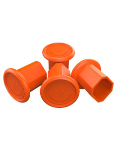 Tapas de Final de Lacrosse Gran Llamada Atletismo GCA-810 - 4 Unidades