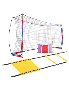 Red de Fútbol Portátil ChamGoal 3.66x1.83m con Bolsa