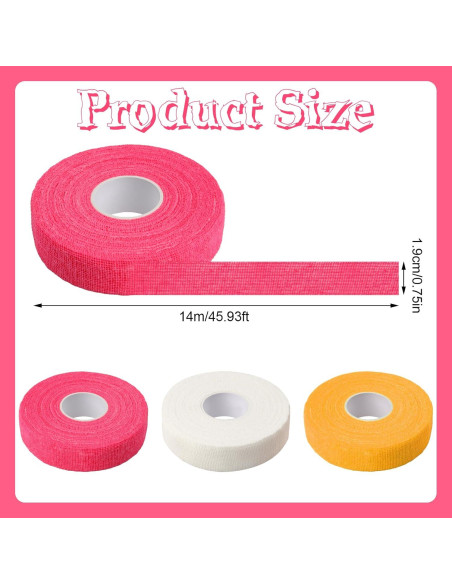 Dedales de Coser a Mano LLMSIX 3 Piezas Cinta Suave 18m