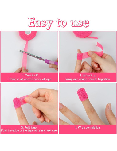 Dedales de Coser a Mano LLMSIX 3 Piezas Cinta Suave 18m