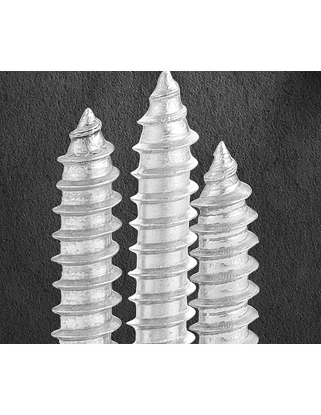 Juego de Tornillos Autoperforantes YIKANGHENG 200 Pcs Acero Inoxidable 304