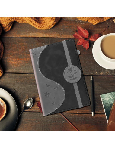 Cuaderno A5 Rayado Soomeet Tapa Dura Cuero Negro 200 Páginas