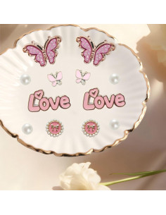 Encantos de Zapatos Brillantes YMO - 20 Piezas Decorativas 2