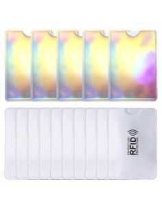 Set de Protectores RFID Skrfren para Tarjetas de Crédito 15 Pzas
