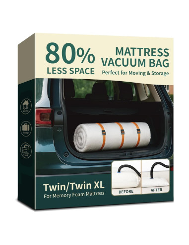 Bolsa de Vacío BeeCoAoo para Colchón Twin XL - Alta Resistencia