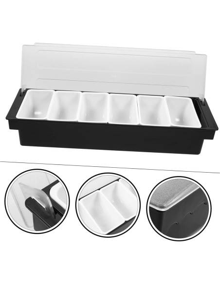 Contenedor de Almacenamiento de Frutas Ciieeo 49.5x16cm