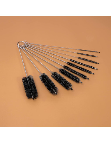 Juego de Cepillos de Nylon Polykarmatic - 10 Piezas 20 cm