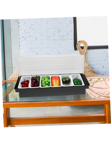 Contenedor de Almacenamiento de Frutas Ciieeo 49.5x16cm