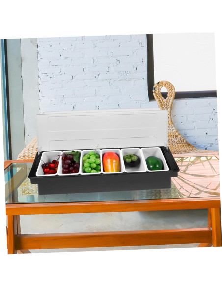 Contenedor de Almacenamiento de Frutas Ciieeo 49.5x16cm