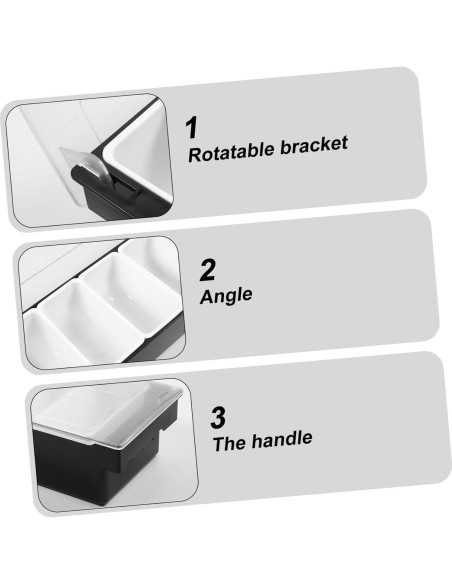 Contenedor de Almacenamiento de Frutas Ciieeo 49.5x16cm