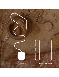 Mezclador de Mantequilla de Maní Trustic 450-2268 ml Acero 2