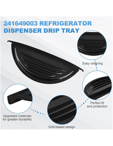 Bandeja de Goteo 241649003 MOHTOL para Refrigerador Frigidaire