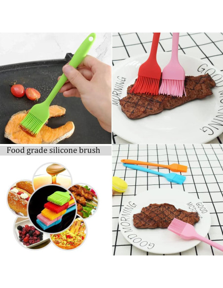 Brochas de Basting para BBQ YOKIOU 45.72 cm con 4 cabezales