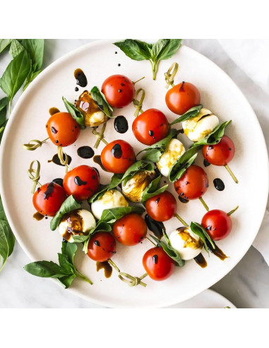 200 Palillos de Cóctel de Bambú con Nudo 11.9 cm - Amovvita