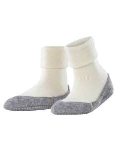 Calcetines Pantufla FALKE para Mujer 5-7.5 Lana Merino Gris Rosa