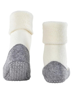 Calcetines Pantufla FALKE para Mujer 5-7.5 Lana Merino Gris Rosa 2