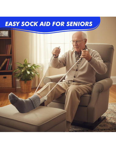 Ayudante para Ponerse Calcetines LemonRoad 4 Pack para Ancianos