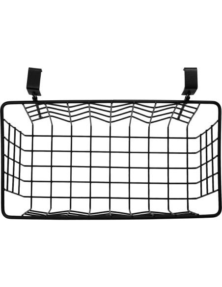 Organizador Colgante AVLA 2 Cestas Rejilla Metal 12.5x9.3x4.5cm