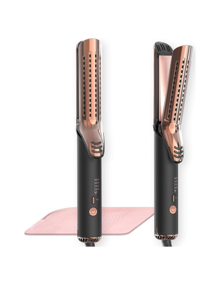 Plancha de Rizar y Alisar Titanio 2 en 1 MESCOMB 27.9cm