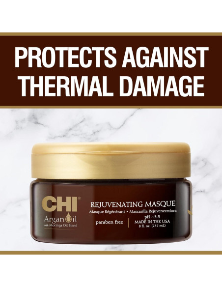 Mascarilla Rejuvenecedora CHI Aceite de Argán 236.5 g