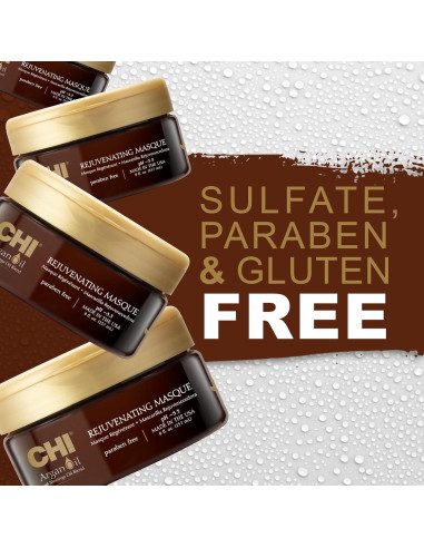 Mascarilla Rejuvenecedora CHI Aceite de Argán 236.5 g