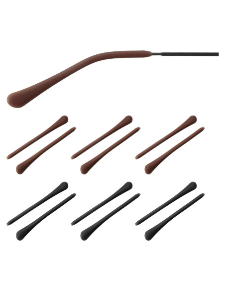 Templos de Reemplazo para Gafas PATIKIL Silicona Antideslizante