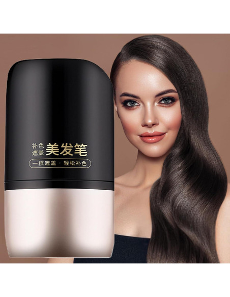 Peine Tinte de Cabello 2-en-1 Genérico 15g a Prueba de Sudor