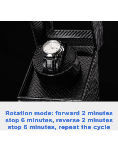 Enrollador de Relojes Automáticos K-KLPEKYC Doble Negro