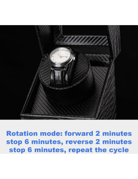 Enrollador de Relojes Automáticos K-KLPEKYC Doble Negro