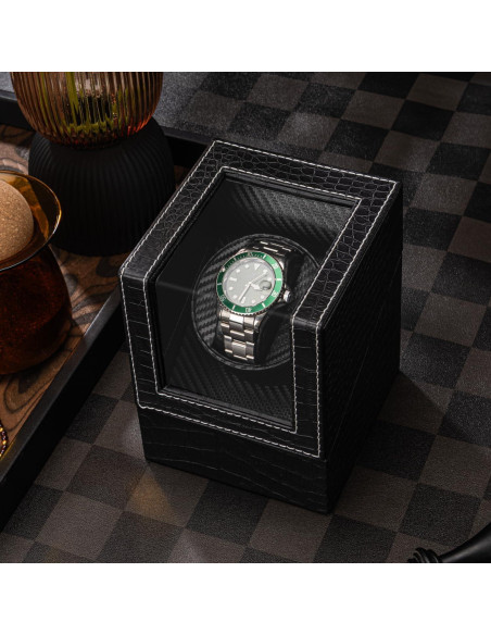 Enrollador de Relojes Automáticos K-KLPEKYC Doble Negro