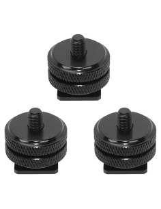 Adaptador de Zapata Caliente SIOTI, Aluminio, Paquete de 3 Piezas