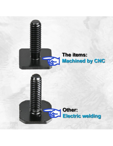 Adaptador de Zapata Caliente SIOTI, Aluminio, Paquete de 3 Piezas