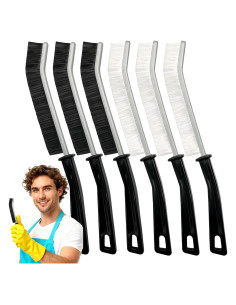 Cepillos de Limpieza de Rincones Miccilot 6pcs Nylon Duro