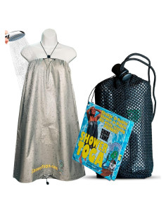 Poncho de Lluvia de Emergencia Shower Toga - 4 Unidades Nylon