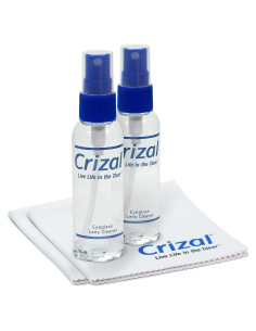 Kit Limpiador de Lentes Crizal 2oz + Paño Microfibra 2pk